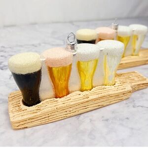 Beer flight ornament